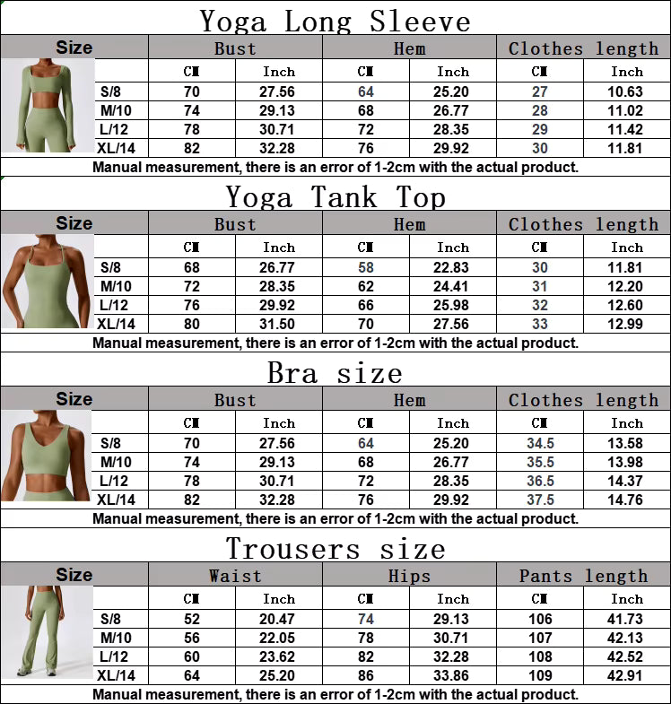 Yoga Set 2PCS Seamless Women Sportswear