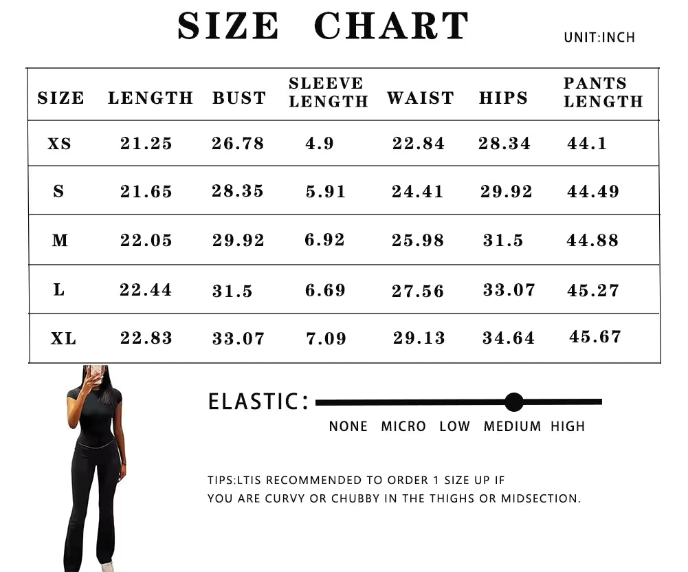 Casual Workout Two Piece Outfits for Women