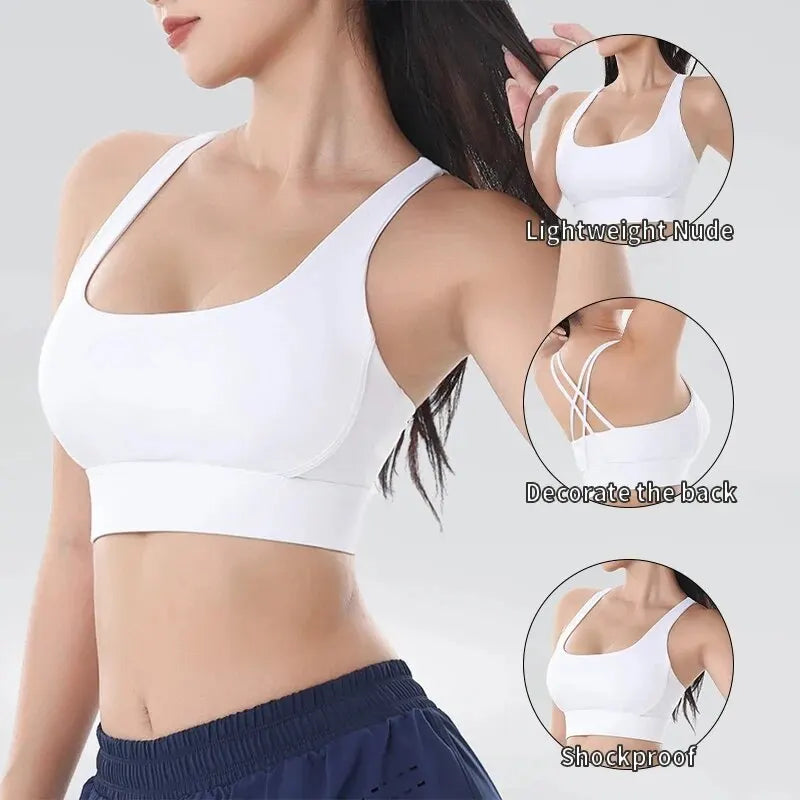 Women Fitness Yoga Bras Race Back Sports Bras