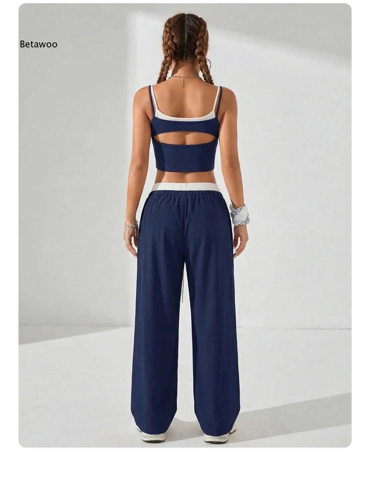 Casual 2 Piece Streetwear Set for Women
