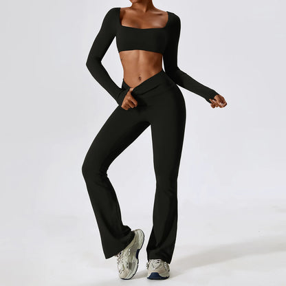 Yoga Set 2PCS Seamless Women Sportswear