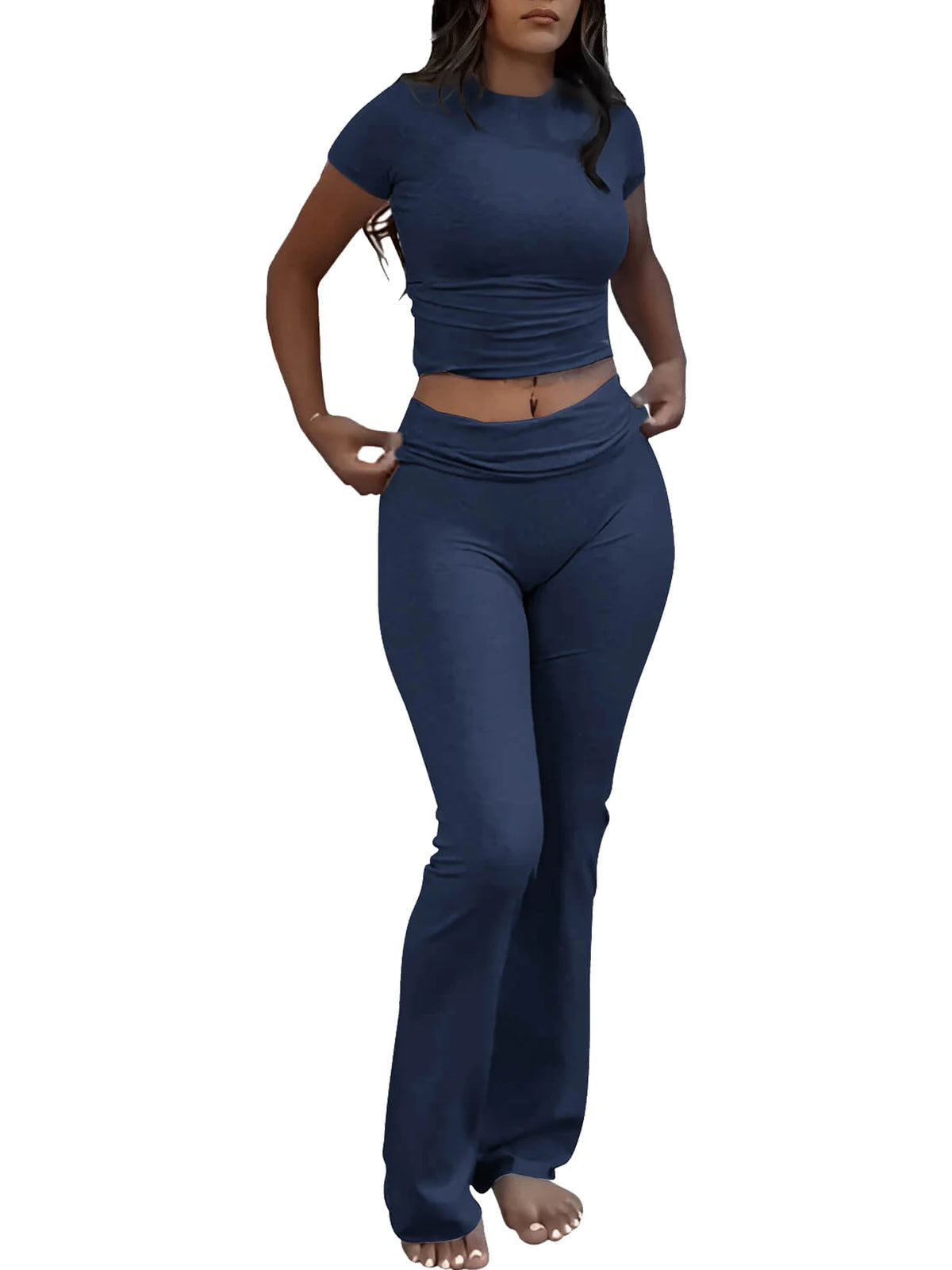 Casual Workout Two Piece Outfits for Women