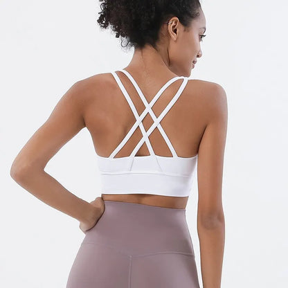 Women Fitness Yoga Bras Race Back Sports Bras