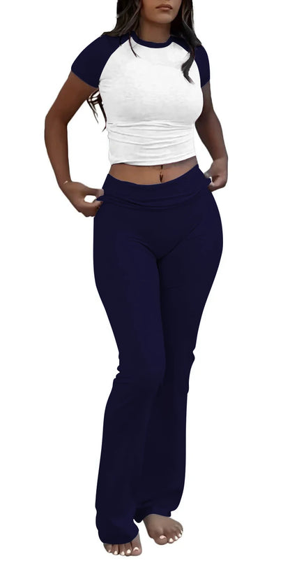 Casual Workout Two Piece Outfits for Women