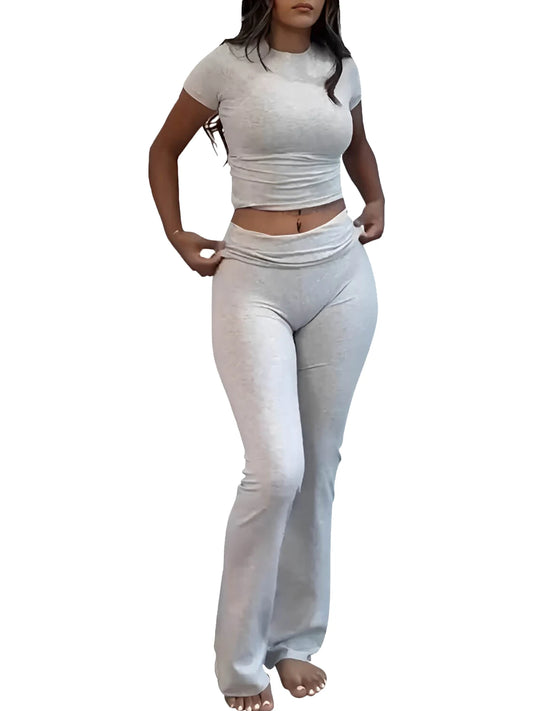 Casual Workout Two Piece Outfits for Women