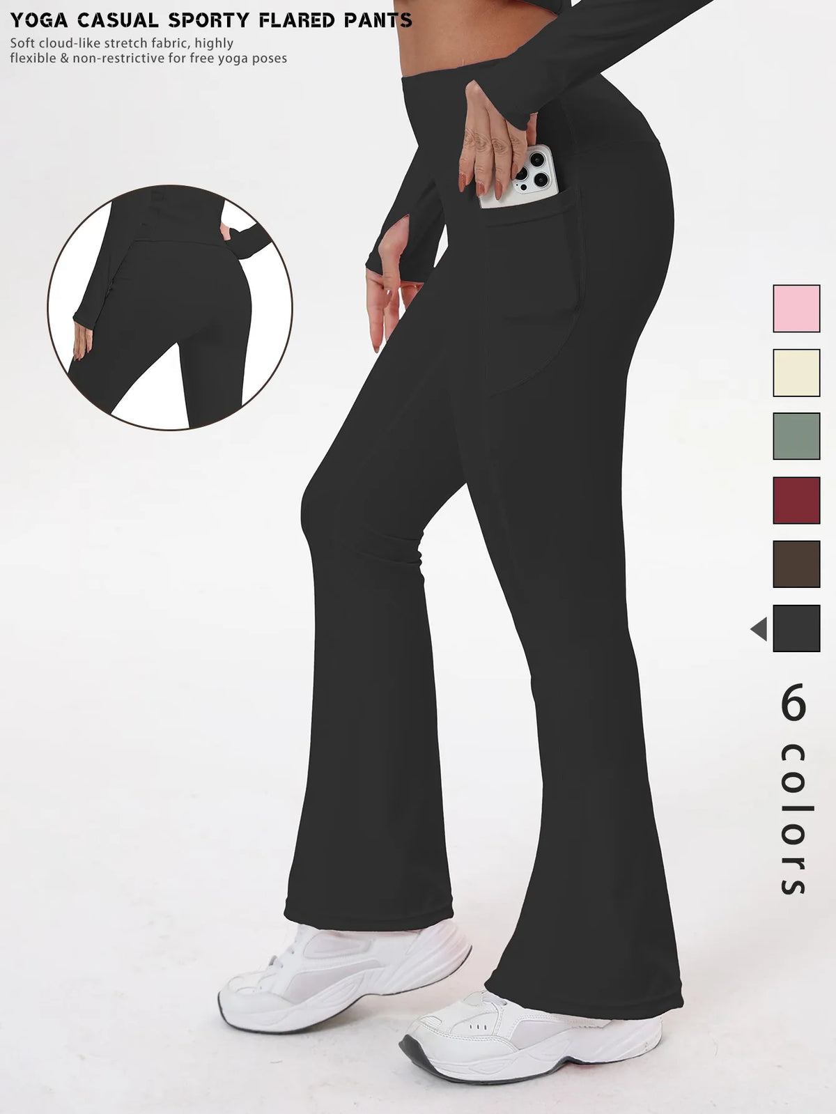 Women's Bell-bottom Yoga Leggings