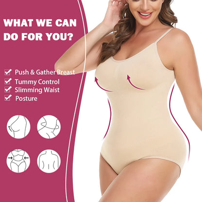 Bodysuit Shapewear Women Full Body Shaper