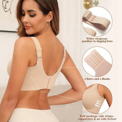 Women's Seamless Wireless Push Up Bra