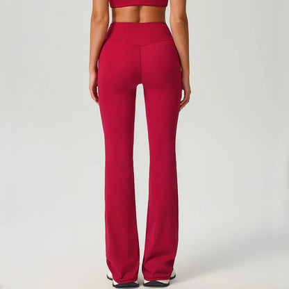 Yoga Pants Female High Waist Wide Leg