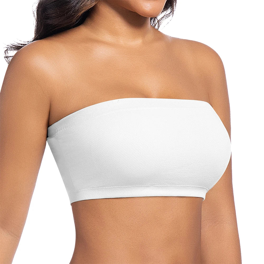 Women Tube Strapless Bra